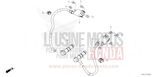BOBINE D'ALLUMAGE NSS750M de 2021